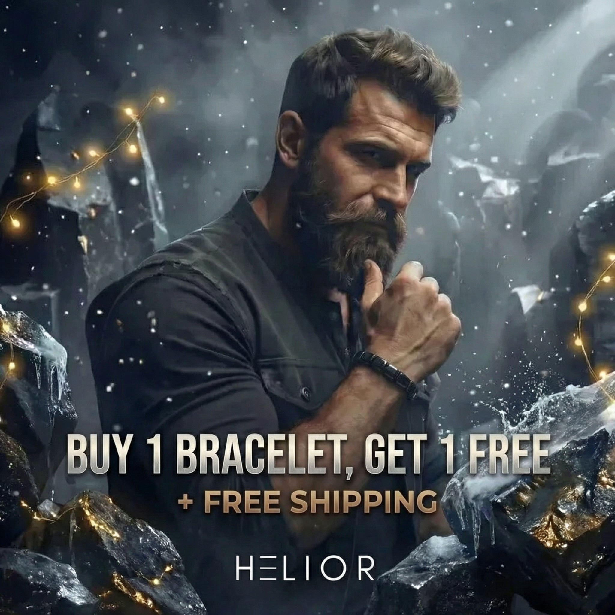 Helior hematite bracelet